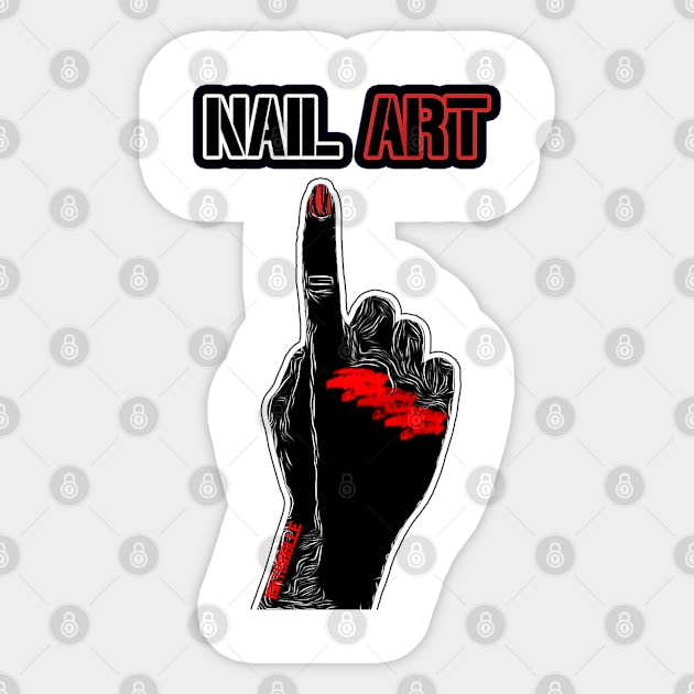 Nail Art Sticker by iskybibblle